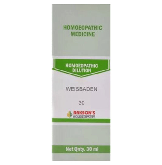 Bakson's Homeopathy Weisbaden Dilution 30 - Classic Derma