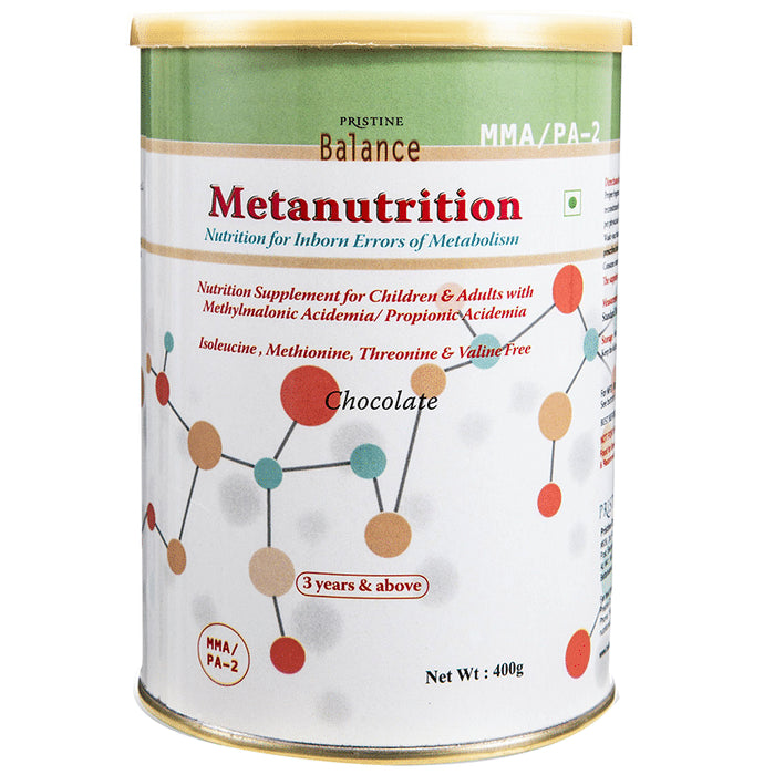 Pristine Balance Metanutrition MMA/PA 2 (3 Years & Above) Powder Chocolate - Classic Derma