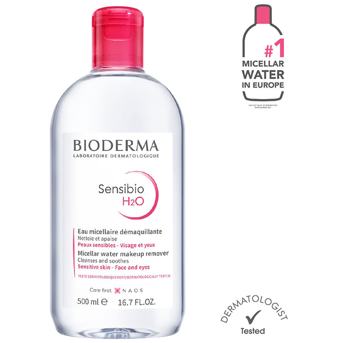 Bioderma Sensibio H2O Make up Removing Micellar Water & Cleanser | For Sensitive Skin