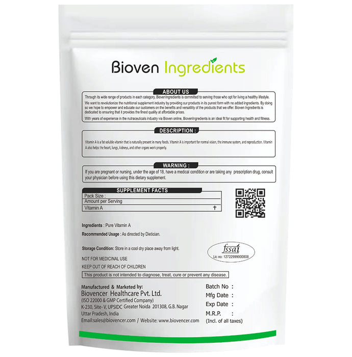 Bioven Vitamin A Powder