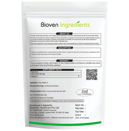 Bioven Vitamin A Powder