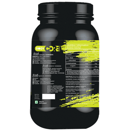 Body Core Science Whey Isolate Green Powder Vanilla