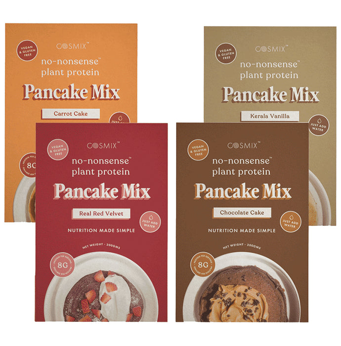 Cosmix No-Nonsense Plant Protein Pancake Mix Assorted - Classic Derma