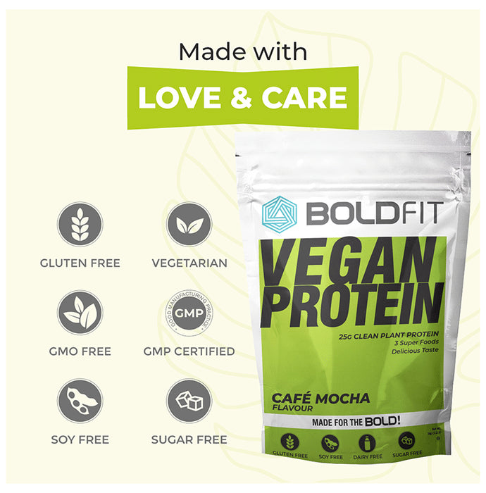 Boldfit Vegan Protein Cafe Mocha