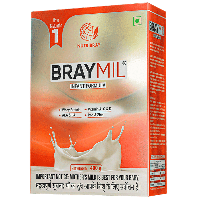 Braymil Infant Formula 1 Upto 6 Months Powder - Classic Derma
