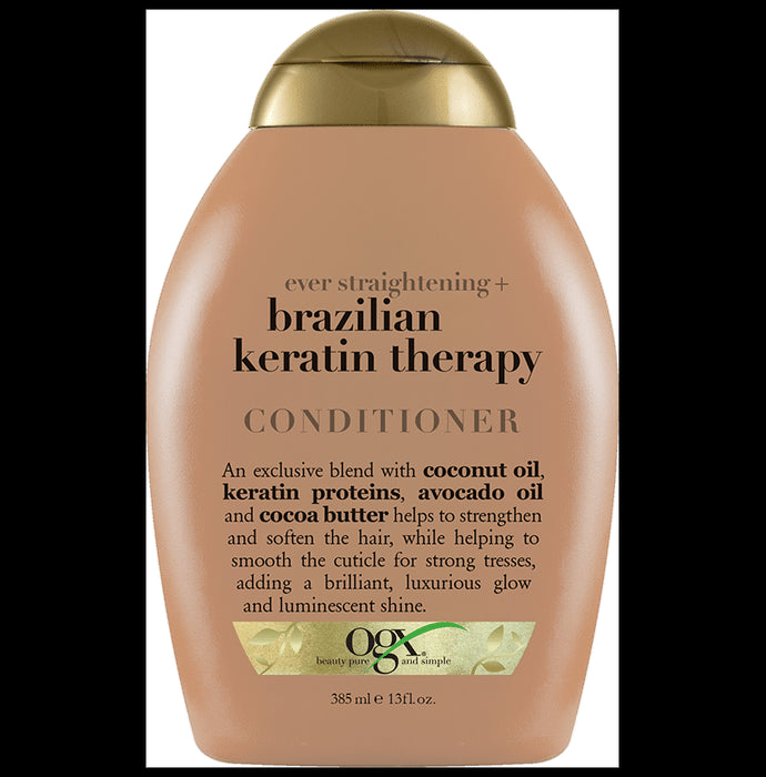 OGX Ever Straightening+ Brazilian Keratin Therapy Conditioner - Classic Derma