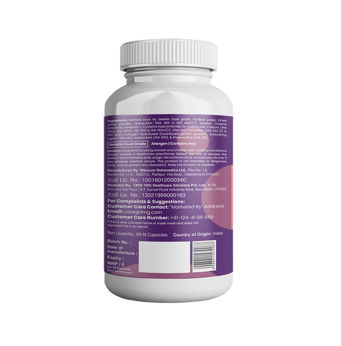 Combo Pack of Tata 1mg Salmon Omega 3 Fish Oil Capsule (60) & Tata 1mg Hair, Skin & Nails Supreme Biotin Capsule (60)