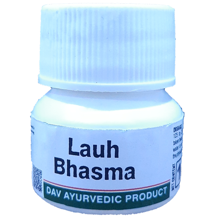 D.A.V. Pharmacy Lauh Bhasma Powder (10gm Each) - Classic Derma