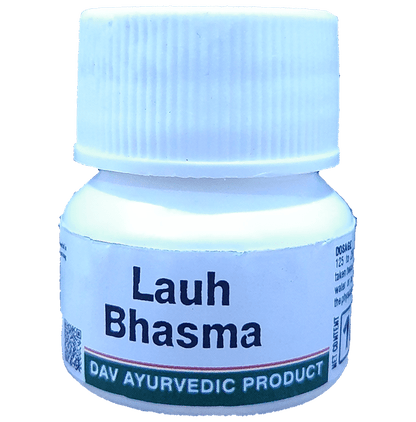 D.A.V. Pharmacy Lauh Bhasma Powder (10gm Each) - Classic Derma