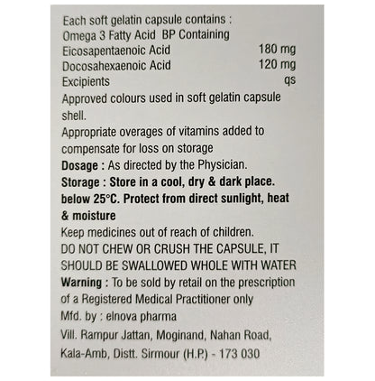 Deomega Soft Gelatin Capsule