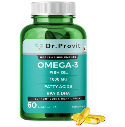 Dr.Provit Omega 3 Fish Oil 1000mg Capsule - Classic Derma