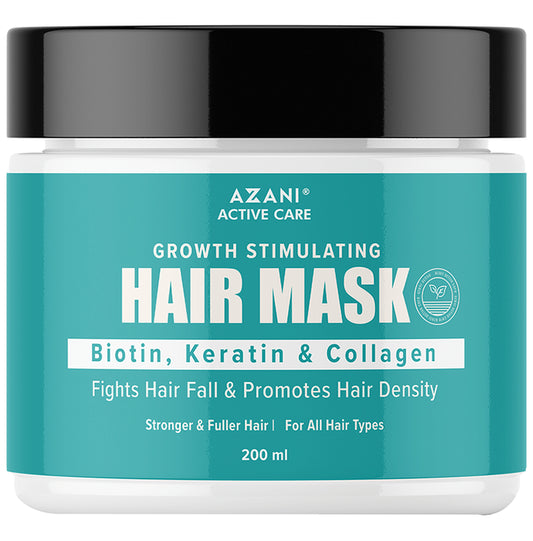 Azani Active Care Growth Stimulating Biotin, Keratin & Collagen Hair Mask - Classic Derma
