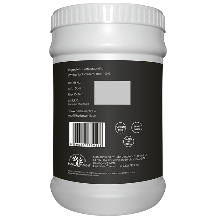 Herb Essential Ashwagandha (Withania Somnifera) Root Powder