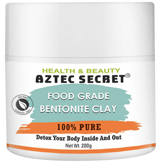 Aztec Secret Food Grade Bentonite Clay 100% Pure - Classic Derma