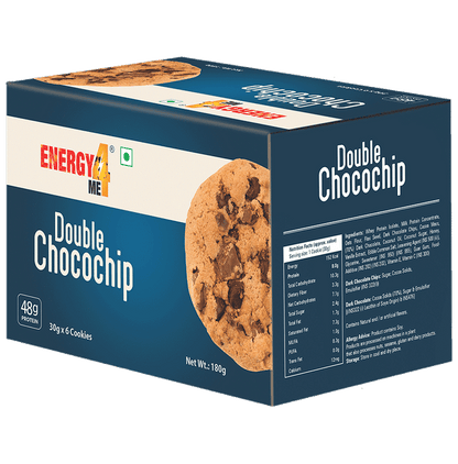 Energy4Me Double Choco Chip Cookie (180gm Each)