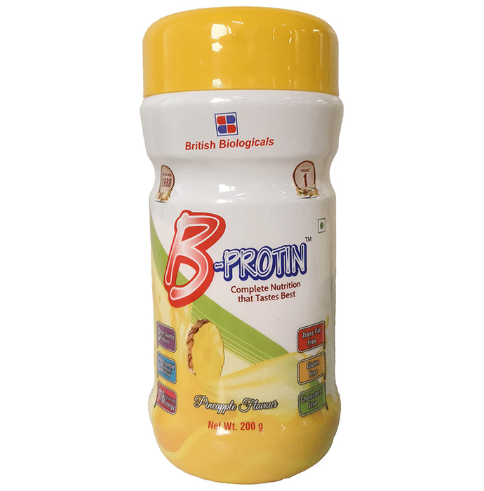 B-Protin Powder for Complete Nutrition | Flavour Pineapple - Classic Derma