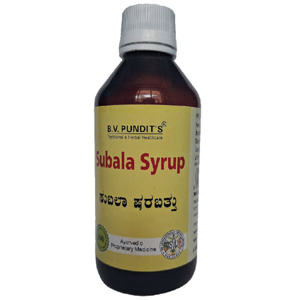 B. V. Pundit's Subala Syrup - Classic Derma