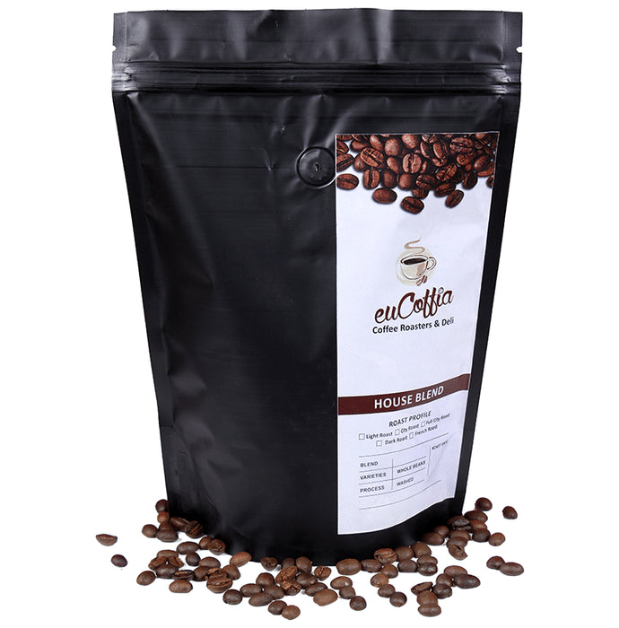 Eucoffia Coffee Roasters & Deli Powder Vienna Roast French Press - Classic Derma