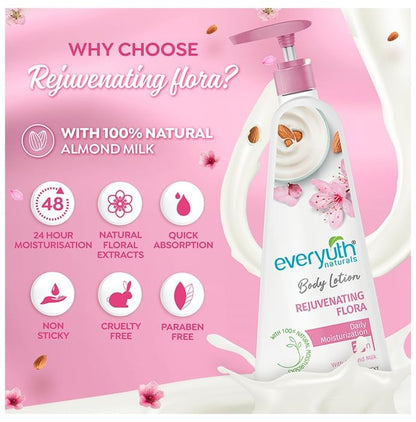 Everyuth Naturals Body Lotion Rejuvenating Flora