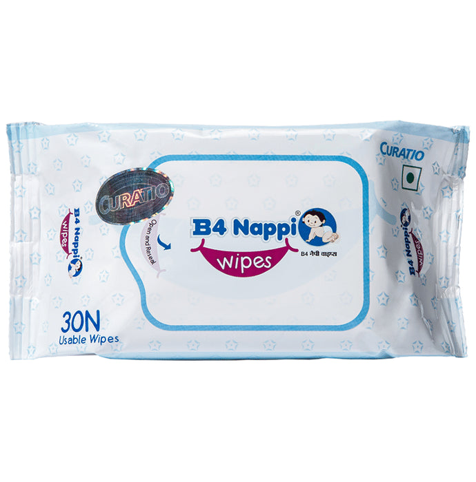 B4 Nappi Wipes - Classic Derma