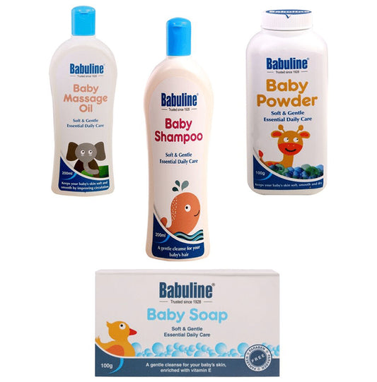 Babuline Baby Care Super Saver Combo Pack - Classic Derma