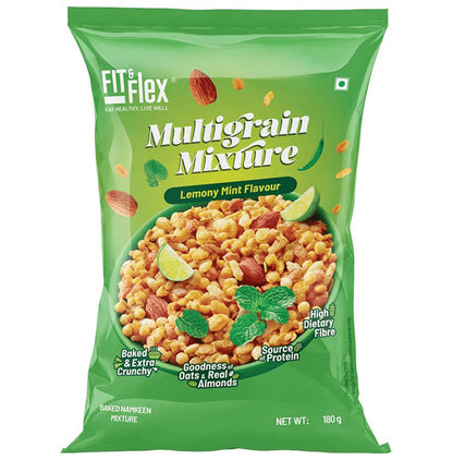 Fit & Flex Multigrain Mixture (180gm Each) Lemony Mint - Classic Derma