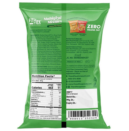 Fit & Flex Multigrain Mixture (180gm Each) Lemony Mint