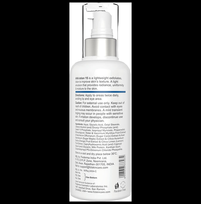Fixderma Cosmetic Laboratories AHA Lotion 15