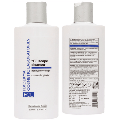 Fixderma Cosmetic Laboratories C Scape Cleanser