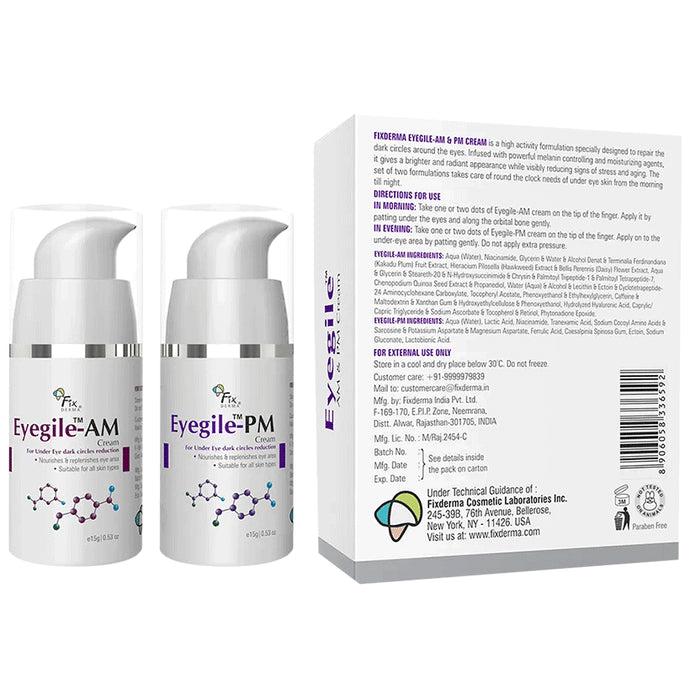 Fixderma Eyegile-PM Cream (15gm Each)