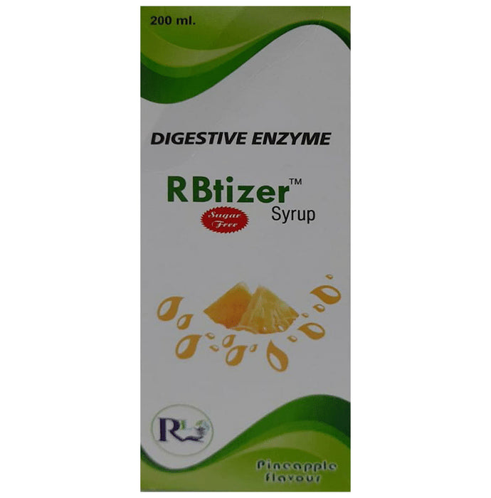 RBtizer Syrup Pineapple Sugar Free - Classic Derma
