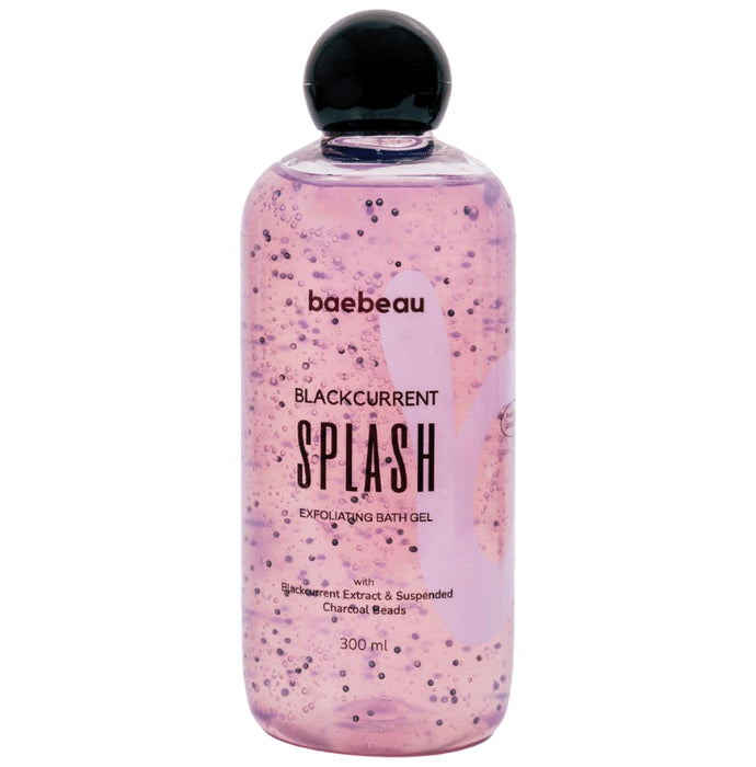 Baebeau Blackcurrent Splash Exfoliating Bath Gel - Classic Derma