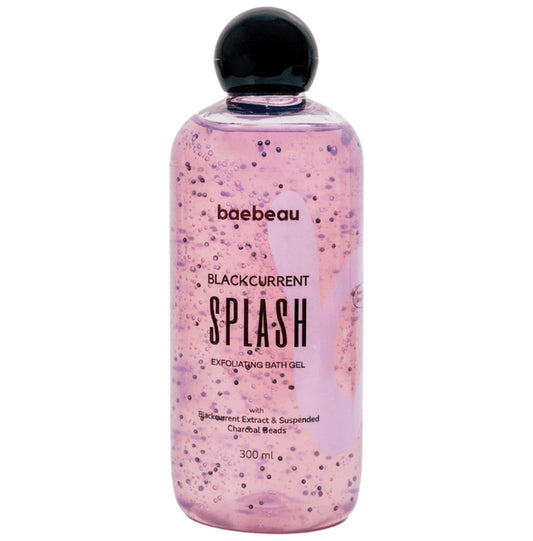 Baebeau Blackcurrent Splash Exfoliating Bath Gel - Classic Derma