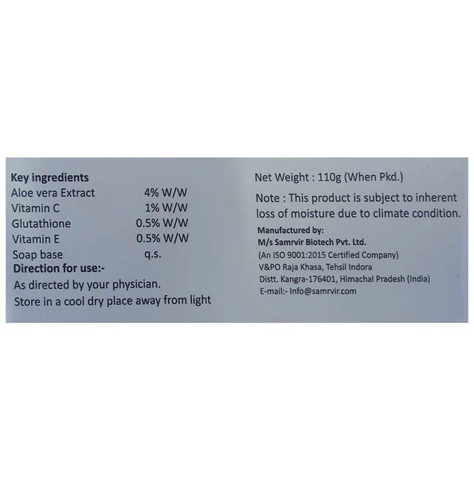 Glutaup Anti-Ageing Soap with Glutathione & Vitamin C | For Dull Skin