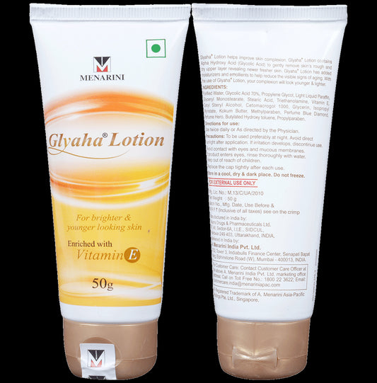 Glyaha Lotion with Vitamin E for Glowing Skin - Classic Derma