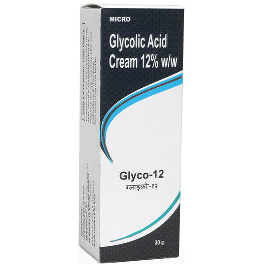 Glyco-12 Glycolic Acid Cream | For Dry Skin, Acne & Hyperpigmentation - Classic Derma