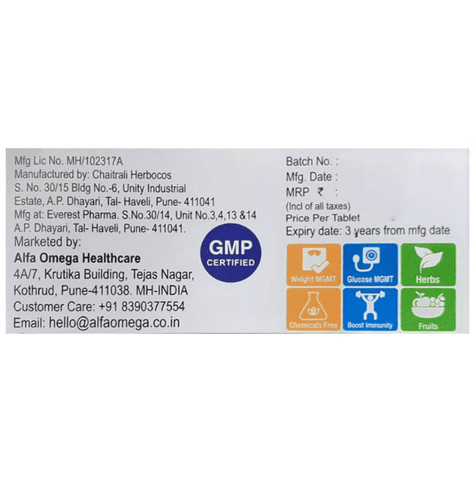 Gymnex Glucose Optimizer Tablet (100 Each)