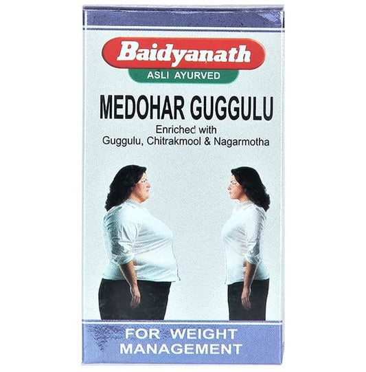 Baidyanath (Jhansi) Medohar Guggulu Tablet for Weight Management - Classic Derma