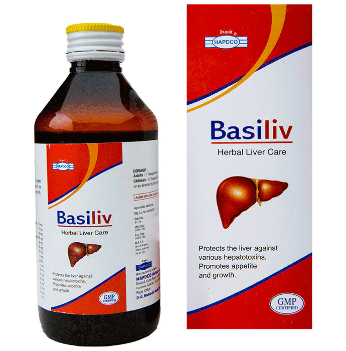 Hapdco Basiliv Herbal Liver Care Syrup