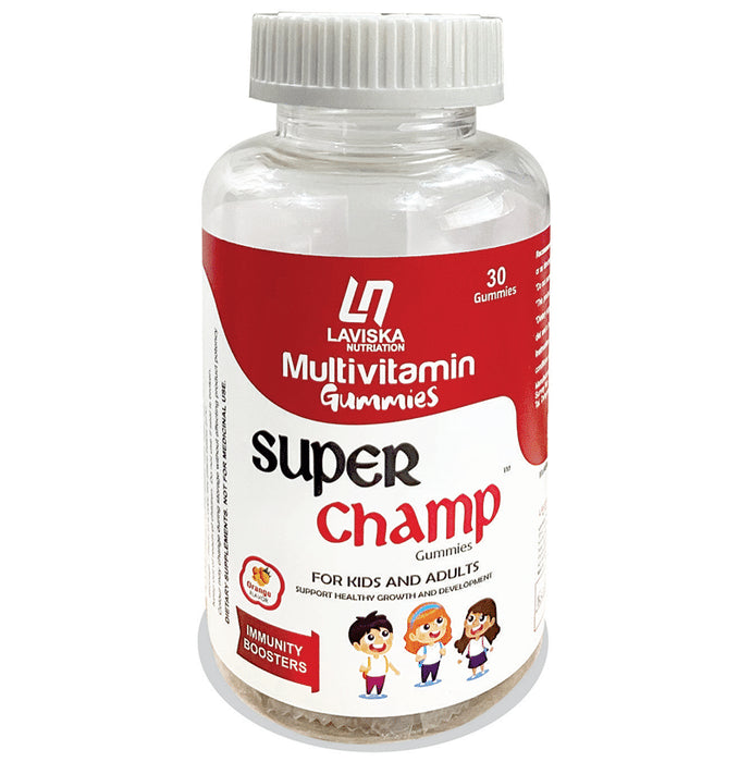 Super Champ Multivitamin Gummies Orange - Classic Derma