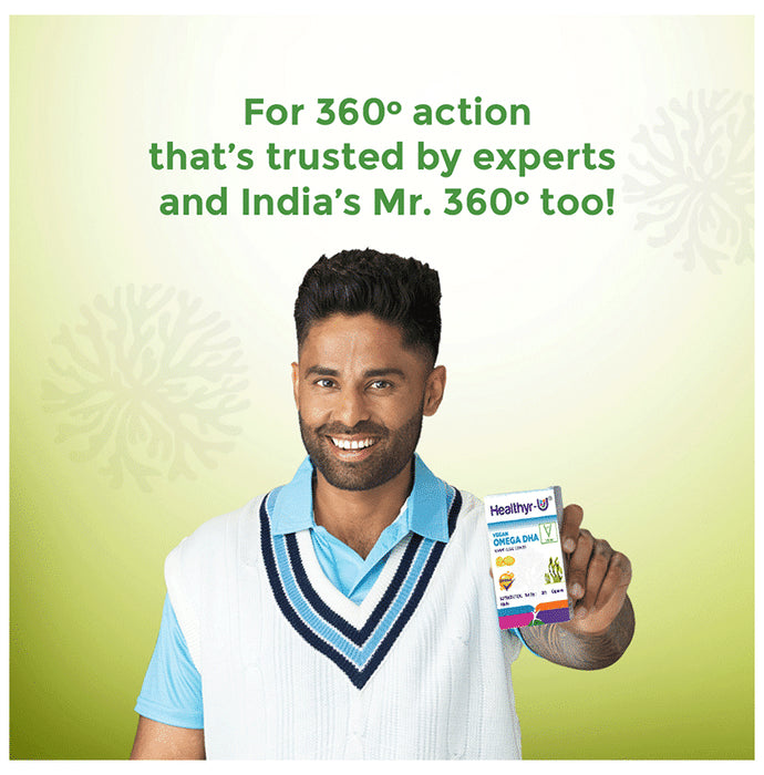 Healthyr-U Vegan Omega DHA Capsule