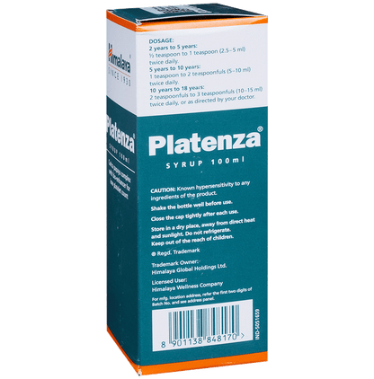 Himalaya Platenza Syrup