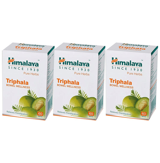 Himalaya Wellness Triphala Bowel Wellness Tablet (60 Each) - Classic Derma