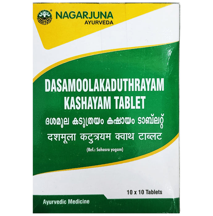 Nagarjuna Dashamoola Katuthrayam Kashaayam Tablet - Classic Derma