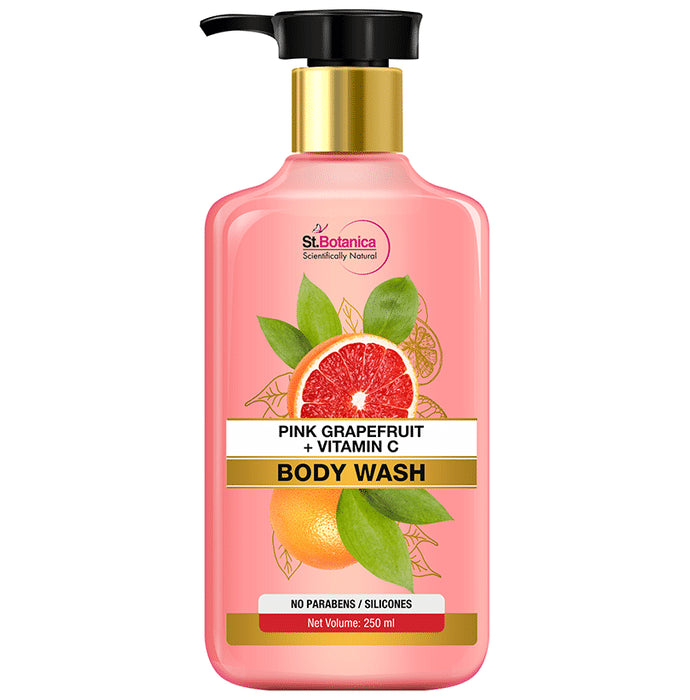 St.Botanica Pink Grapefruit + Vitamin C Body Wash - Classic Derma