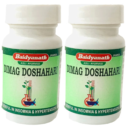Baidyanath (Jhansi) Dimag Doshahari Tablet (50 Each) - Classic Derma
