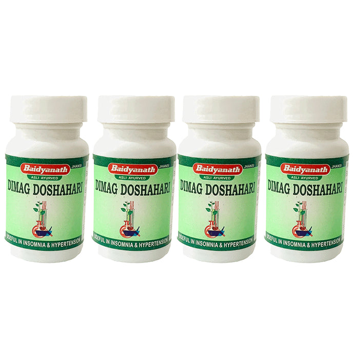 Baidyanath (Jhansi) Dimag Doshahari Tablet (50 Each) - Classic Derma