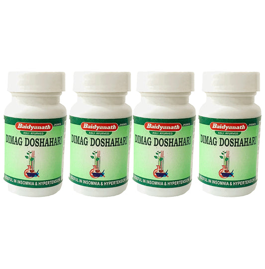 Baidyanath (Jhansi) Dimag Doshahari Tablet (50 Each) - Classic Derma