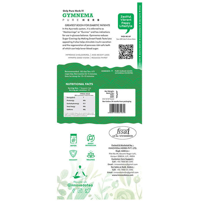 Innoveda Virgin Gymnema Pure Herb