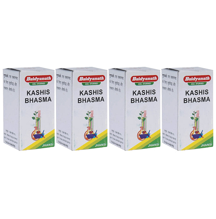 Baidyanath (Jhansi) Kashis Bhasma (10gm Each) - Classic Derma